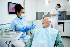 Patient and their dentist